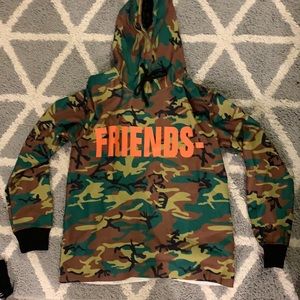 Vlone camo hoodie